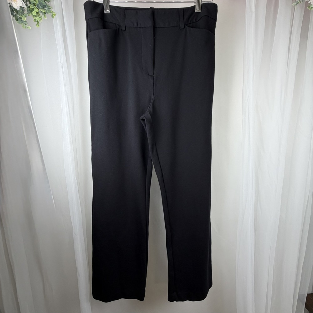 Liz Claiborne EMMA Black Dress Pants Womens Size 8 Bootcut